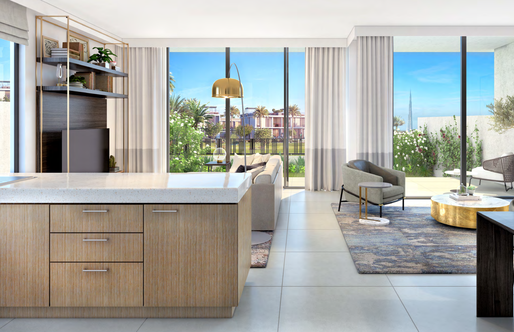 Golf Grove Dubai Hills Estate villas for sale interior