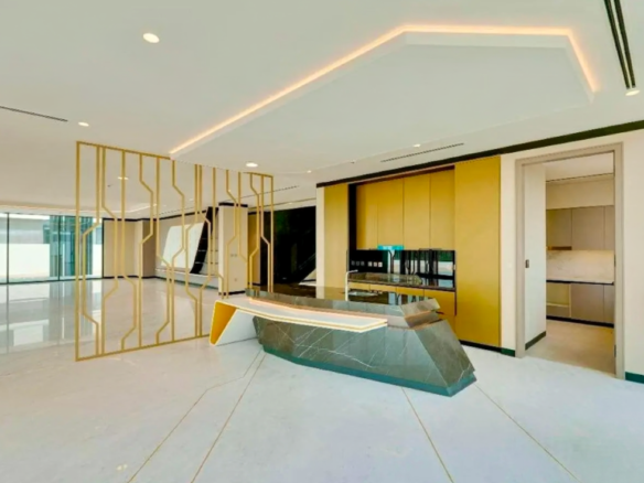 Lamborghini villas mansions Majestic Vistas DHE show kitchen