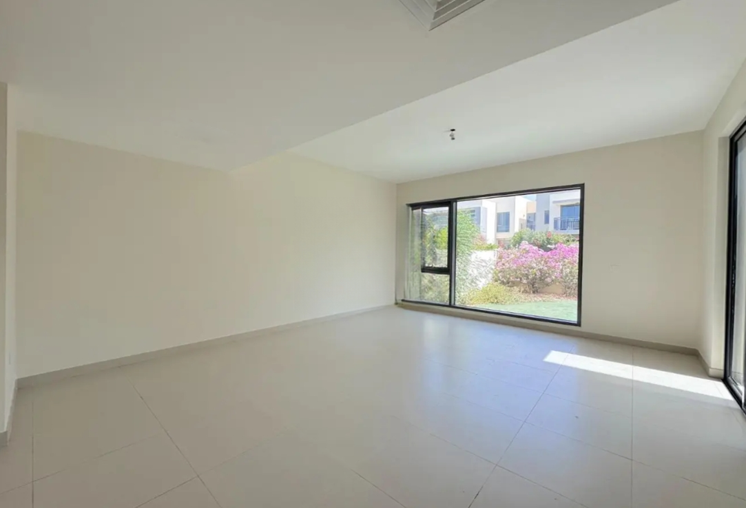 Maple townhouses for sale Dubai Hills Estate living room