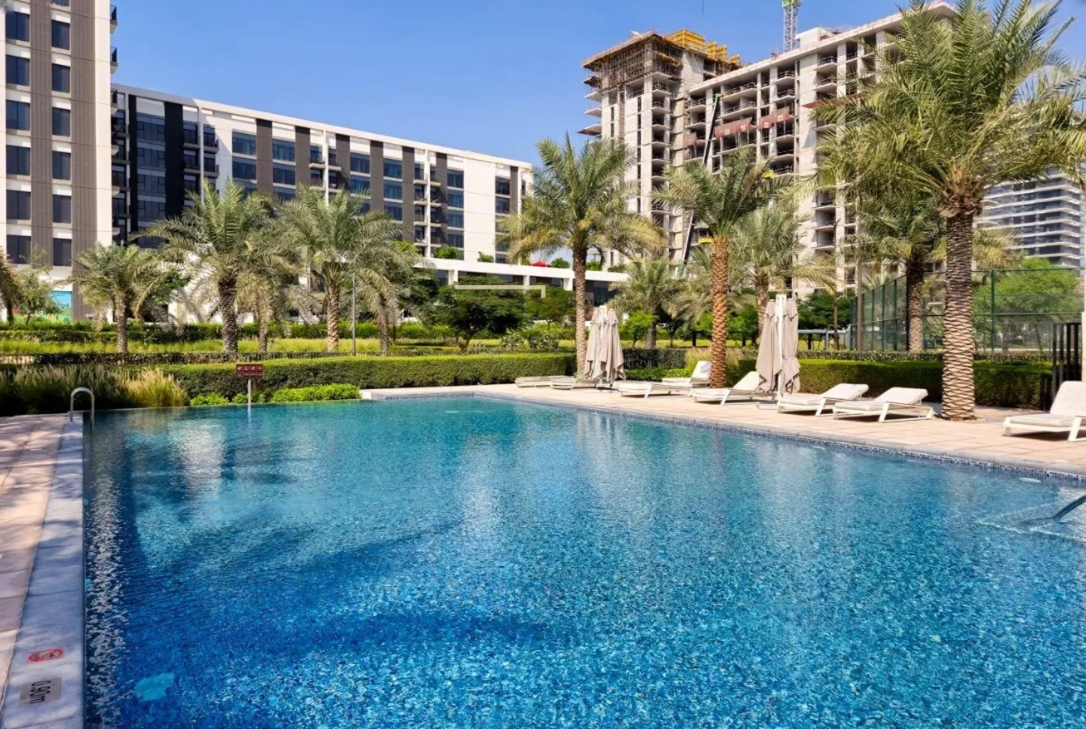 Club Villas Dubai Hills Estate 3Br for sale community pool