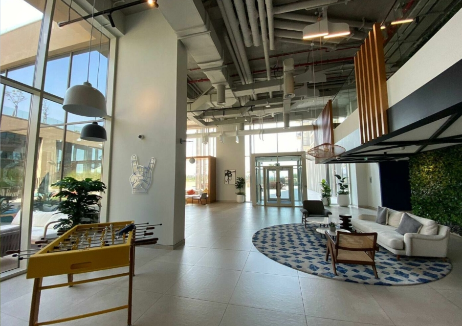 Collective Tower 1 resale 1 BR Dubai Hills Estate lobby