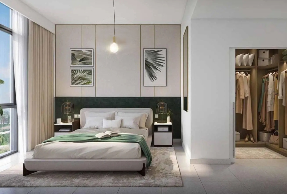 Elvira Dubai Hills estate 3Br duplex resale bedroom