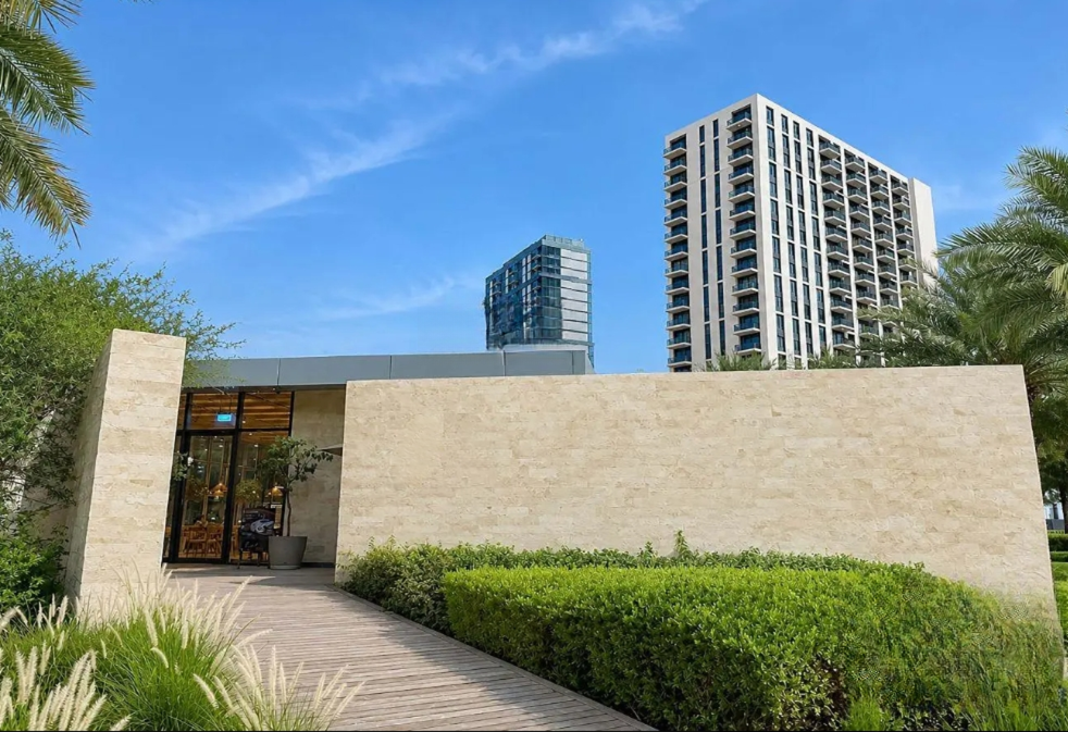 Elvira Dubai Hills estate 3Br duplex resale cafe