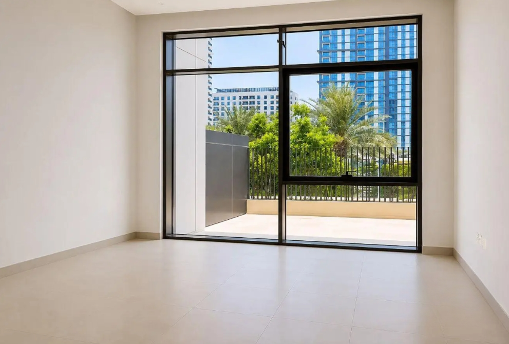 Elvira Dubai Hills estate 3Br duplex resale living room