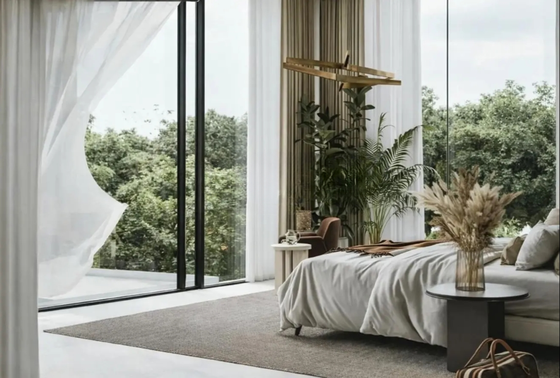 Emerald Hills custom villas Emaar Dubai Hills Estate master bedroom