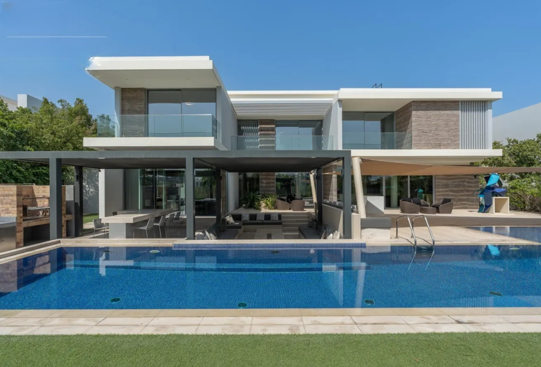 Fairway Vistas 7BR villa for sale Dubai Hills facade