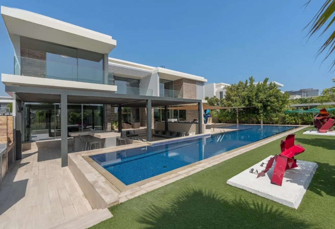 Fairway Vistas 7BR villa for sale Dubai Hills private pool