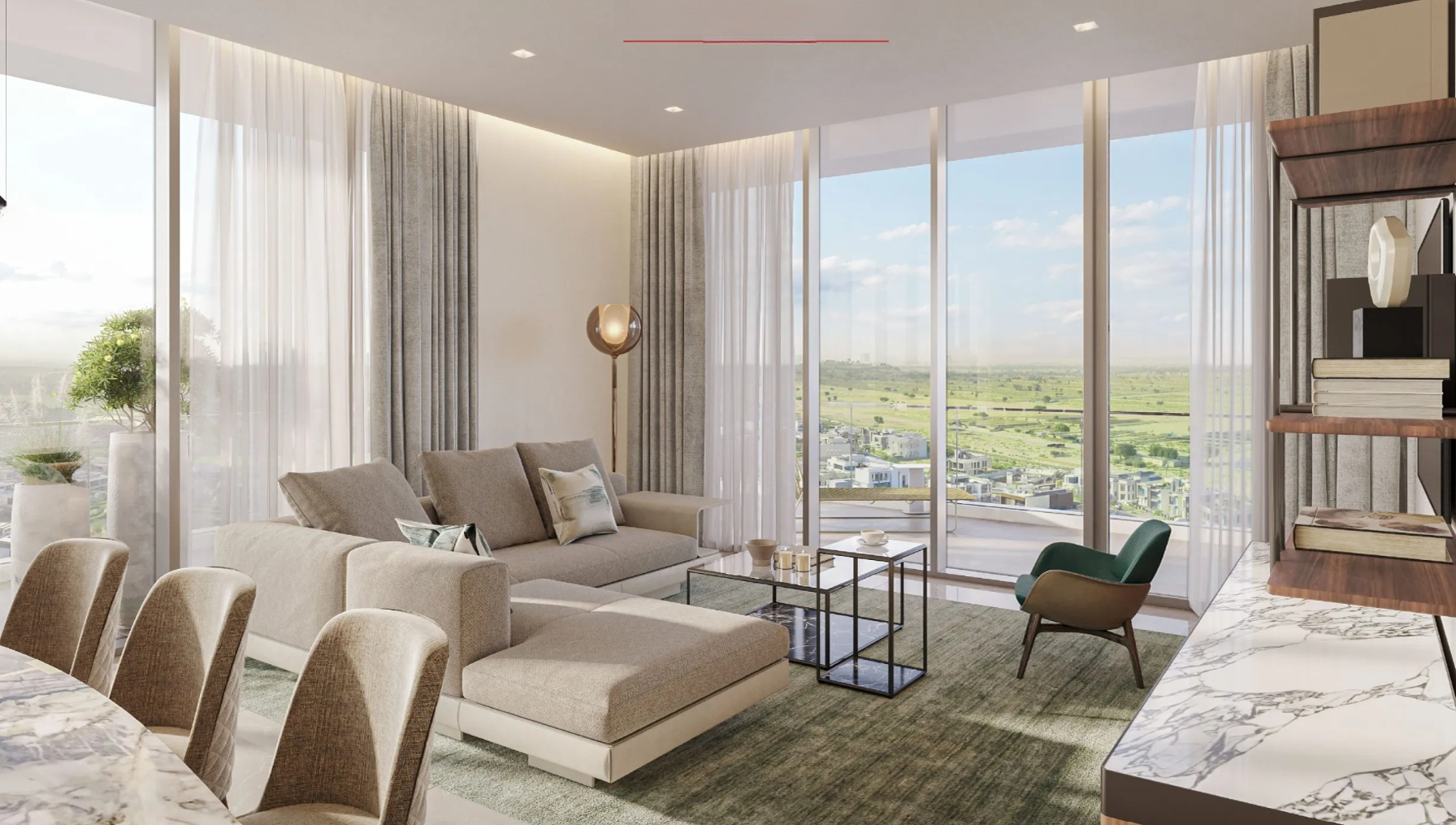 Golf Residences by Fortimo about the project interior