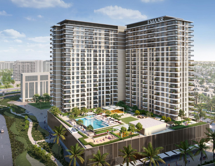 Hills park Dubai Hills 2BR resale facade