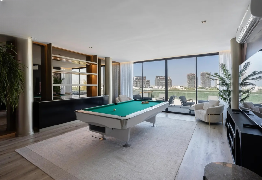 Hills View Dubai Hills Estate 7 BR mansion for sale billiard room