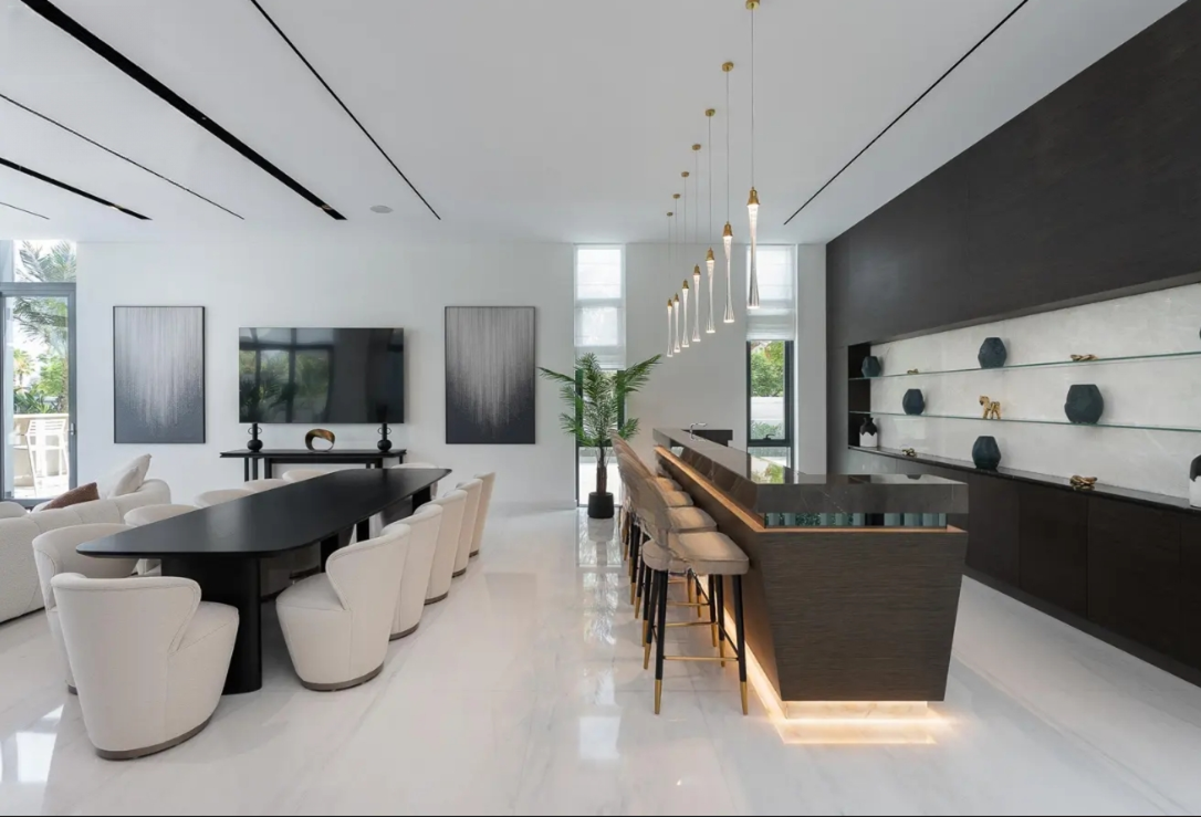 Hills View Dubai Hills Estate 7 BR mansion for sale show kitchen