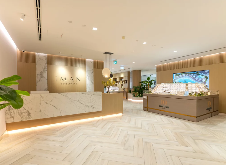 Iman Developers about sales center