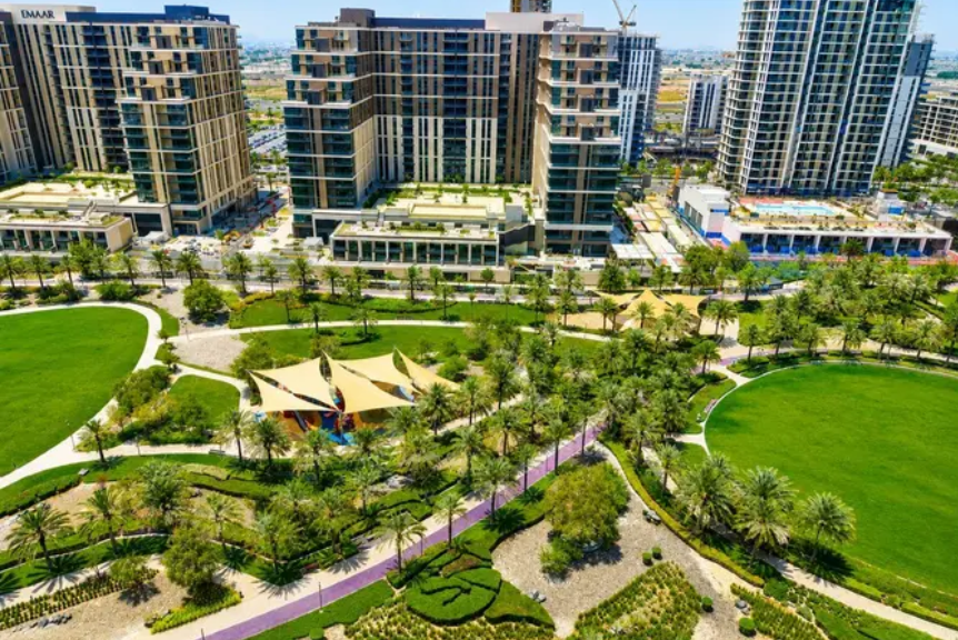 Lime Gardens Dubai Hills Estate about project park view