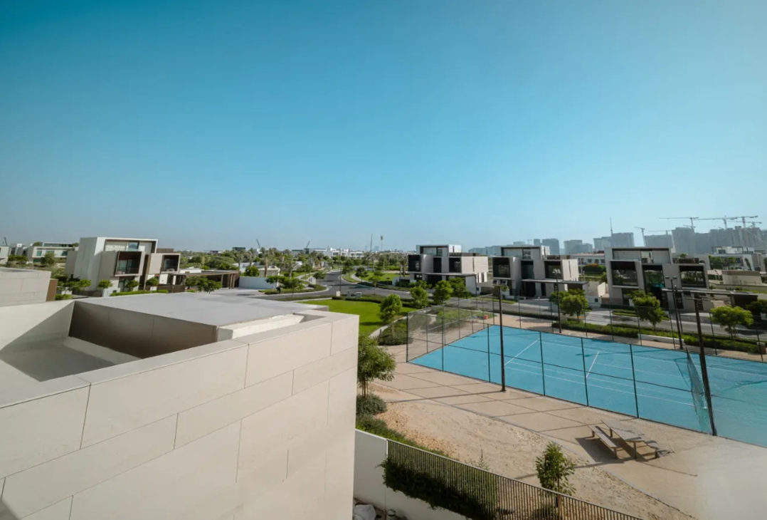 Palm Hills 5 BR villa resale park view tennis court