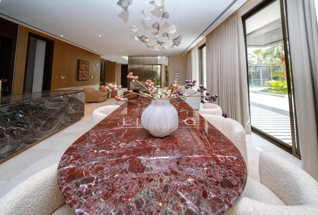 Palm Hills 5 BR villa for sale dining area