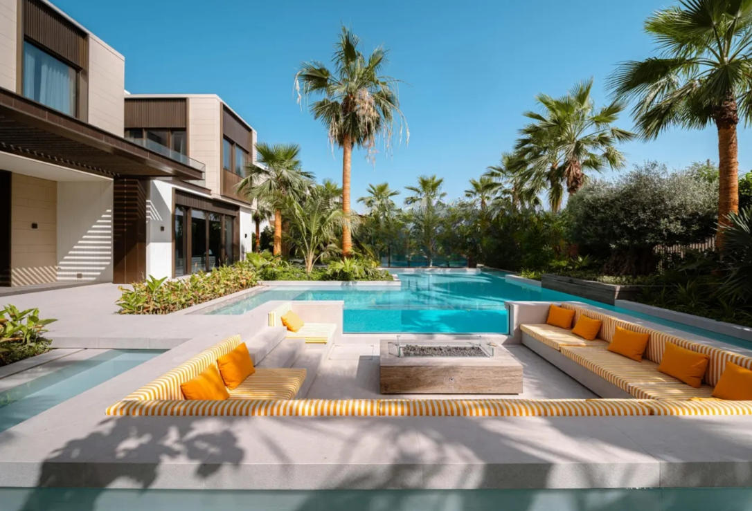 Palm Hills 5 BR villa for sale upgraded pool