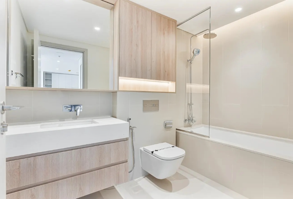 Park Field Eaar Dubai Hills Estate 2Br resale ready bathroom