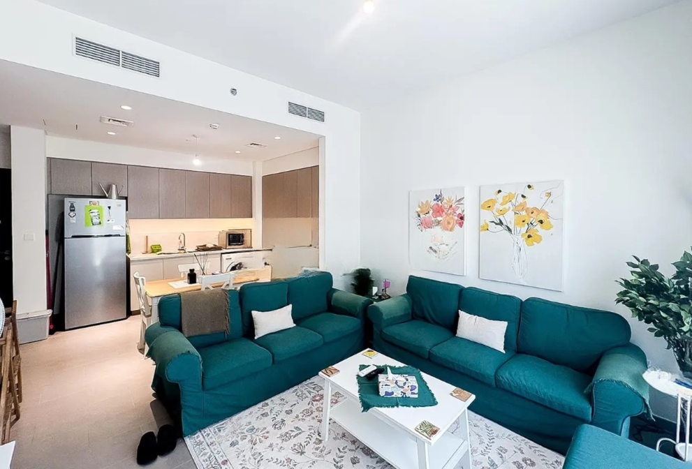 Park Heights Tower 2 bedroom apartment resale Dubai Hills Estate interior