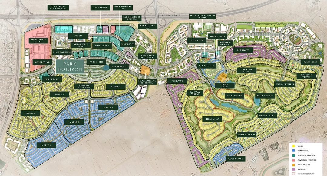 Park Horizon about project location