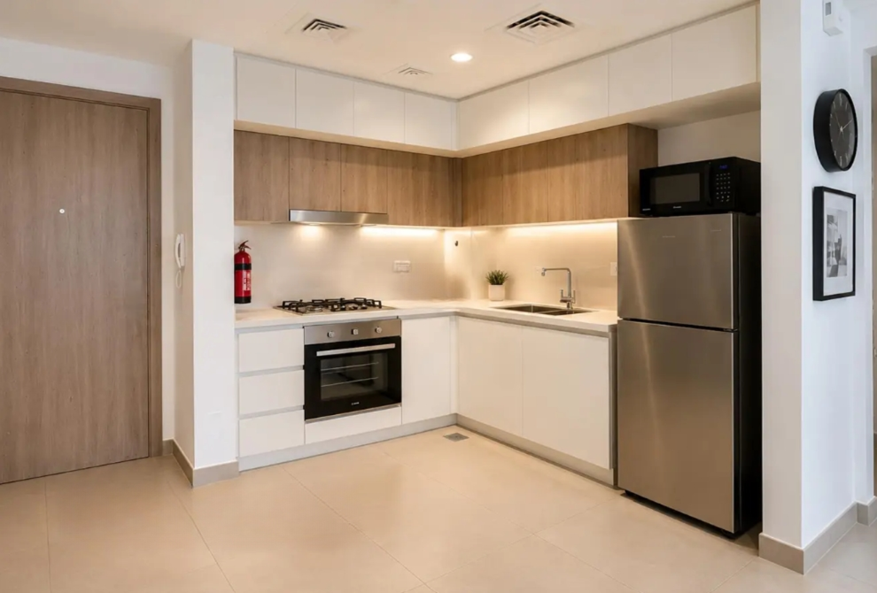 Prive Residence 1BR for sale Dubai Hills Estate open kitchen