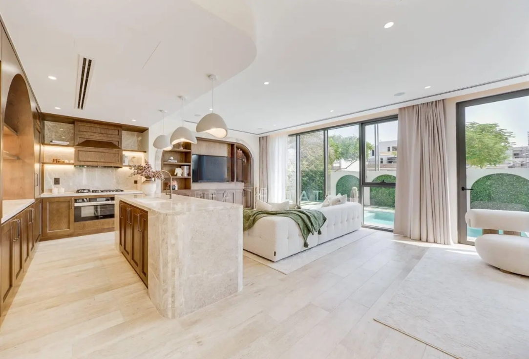 Sidra 1 5BR villa upgraded for sale private pool designer
