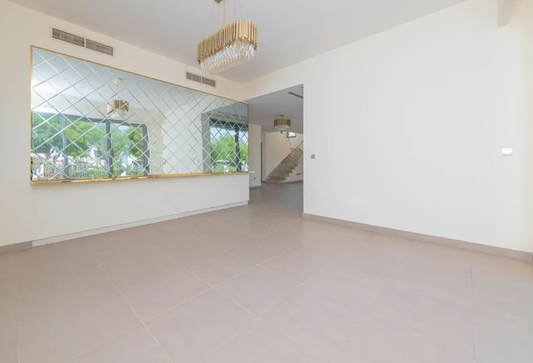 Dubai Hills Estate resale elevated plot living area