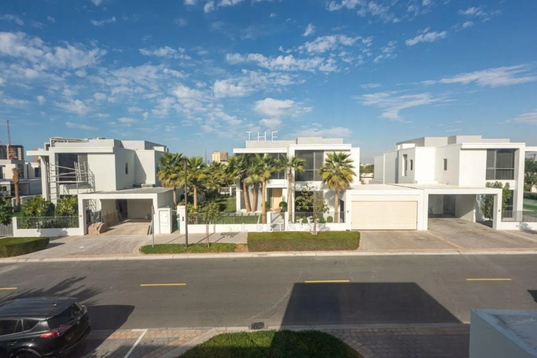 Sidra 3 four-bedroom villa Dubai Hills Estate resale exterior