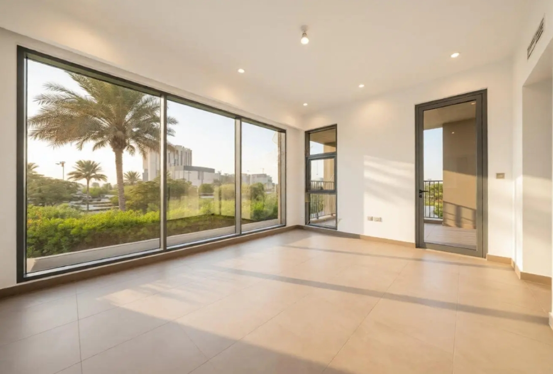Sidra 3 four-bedroom villa Dubai Hills Estate resale living room