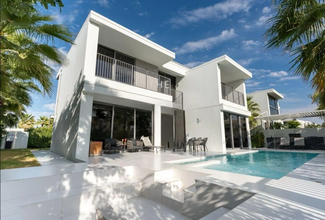 Sidra 3 four-bedroom villa Dubai Hills Estate resale outside
