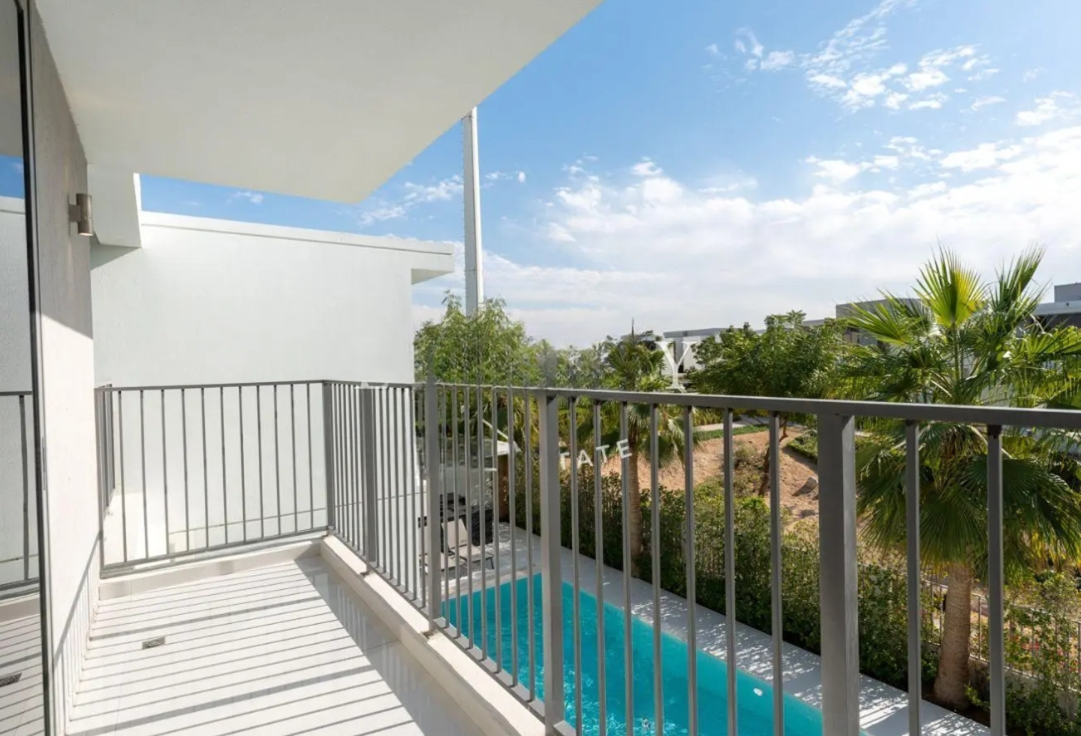 Sidra 3 four-bedroom villa Dubai Hills Estate resale terrace