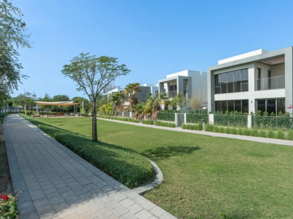 Sidra 4 bedroom corner plot villa resale Dubai Hills Estate community