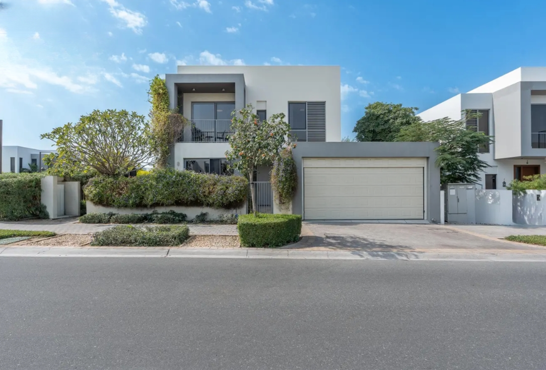 Sidra 4 bedroom corner plot villa resale Dubai Hills Estate facade