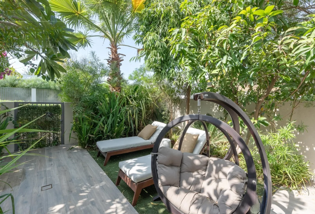 Sidra 4 bedroom corner plot villa resale Dubai Hills Estate garden