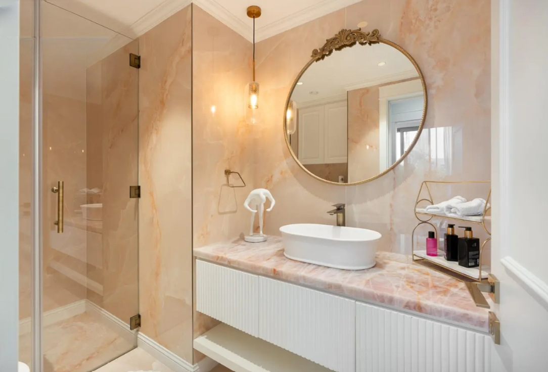 Sidra 4 bedroom corner plot villa resale Dubai Hills Estate shower room