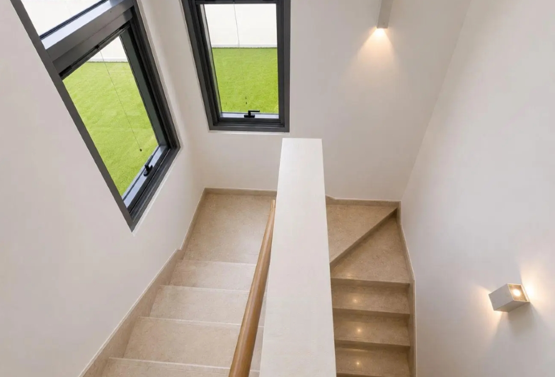 Sidra 4 bedroom villa Dubai Hills resale stairs