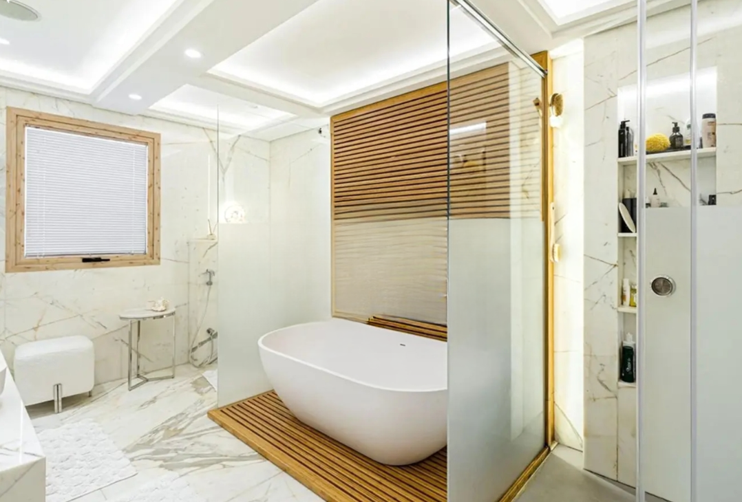Sidra 4 bedroom villa for sale upgraded design bath tub