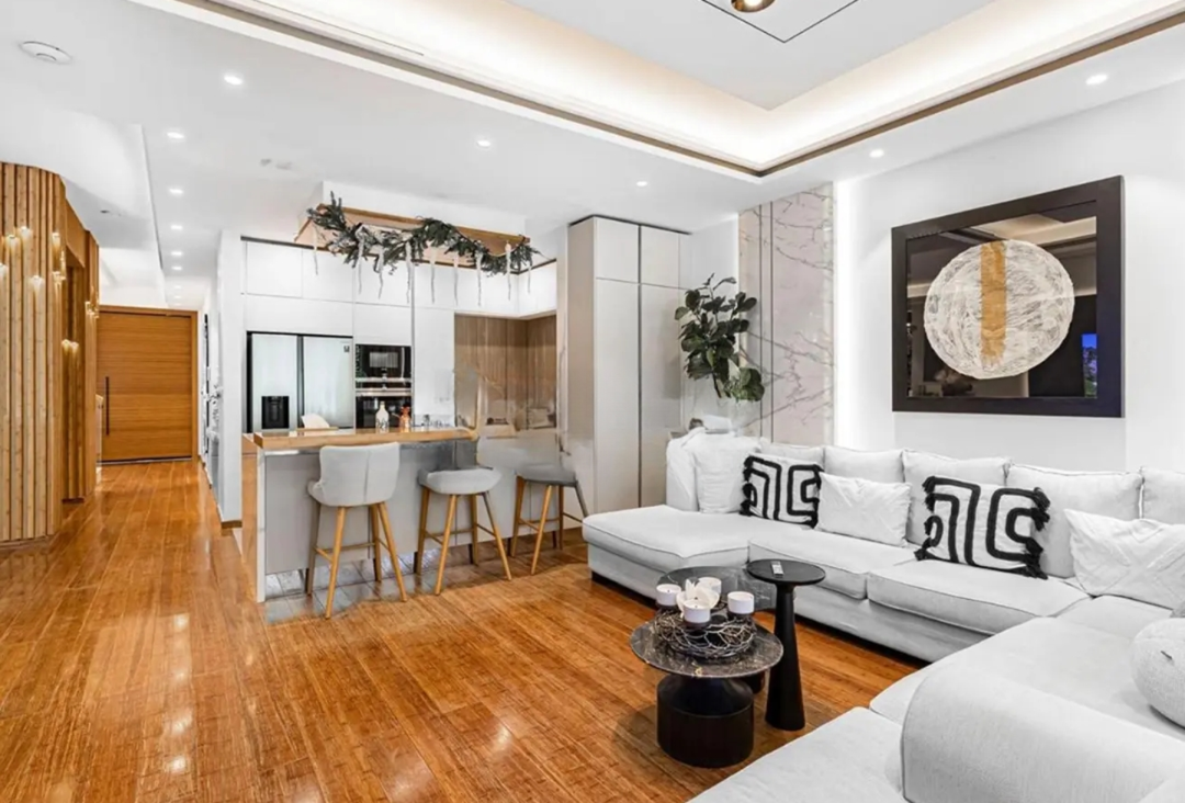 Sidra 4 bedroom villa for sale upgraded design living room