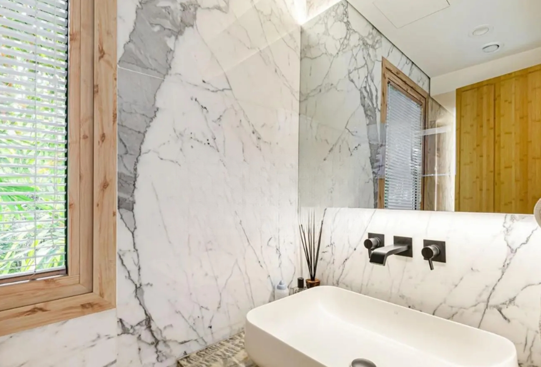Sidra 4 bedroom villa for sale upgraded design powder room