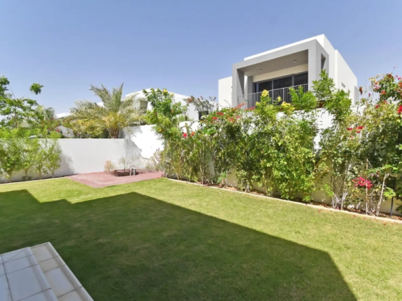 Sidra villas 3 bedroom plus maid's room resale extended
