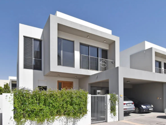 Sidra villas 3 bedroom plus maid's room resale facade