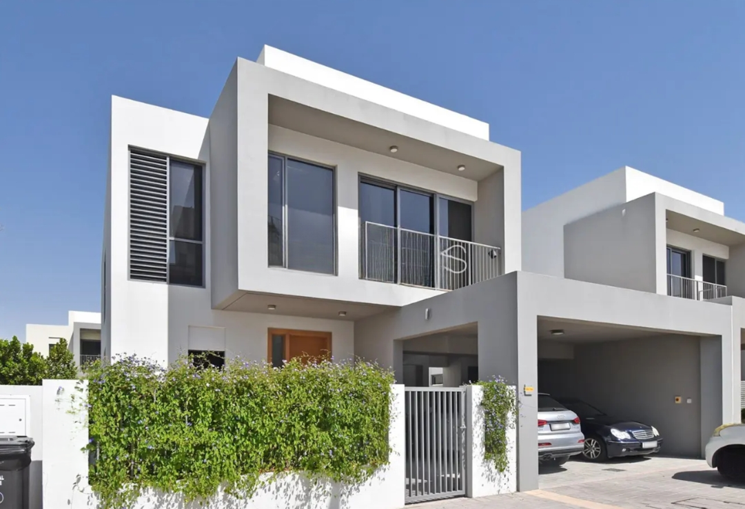 Sidra villas 3 bedroom plus maid's room resale facade