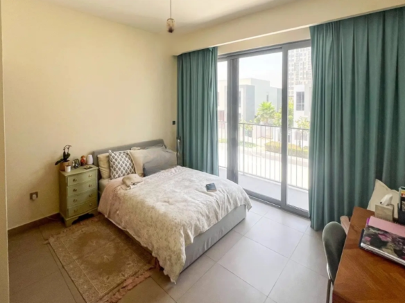 Sidra villas 3 bedroom plus maid's room resale layout