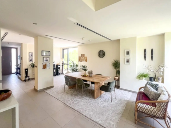Sidra villas 3 bedroom plus maid's room resale living room