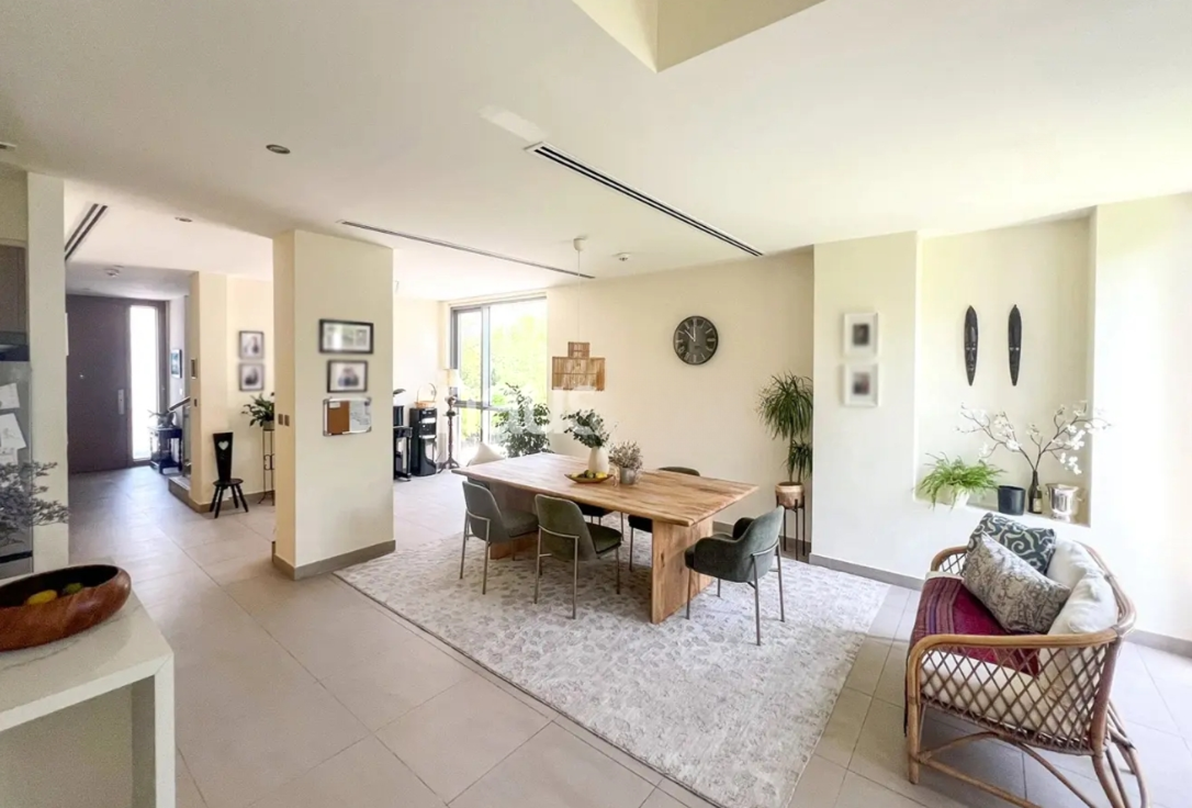 Sidra villas 3 bedroom plus maid's room resale living room