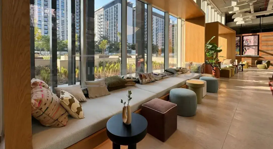 Socio Tower Dubai Hills Estate about lobby