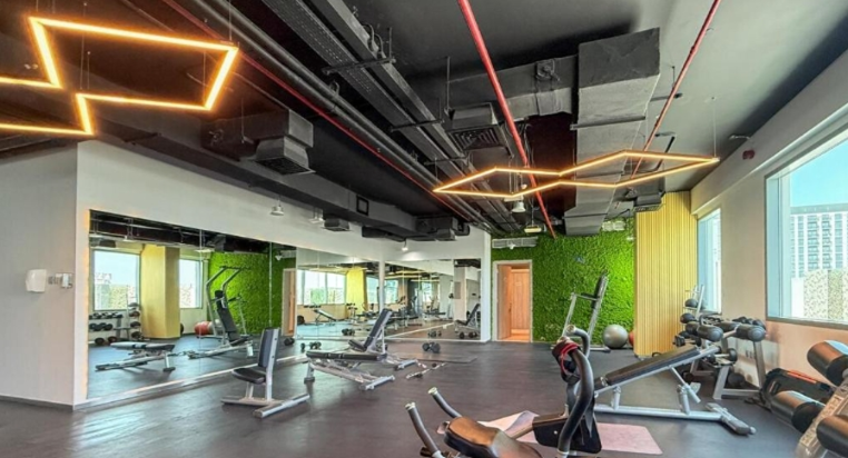 Sway Residences studio for sale in Dubai Hills Estate gym