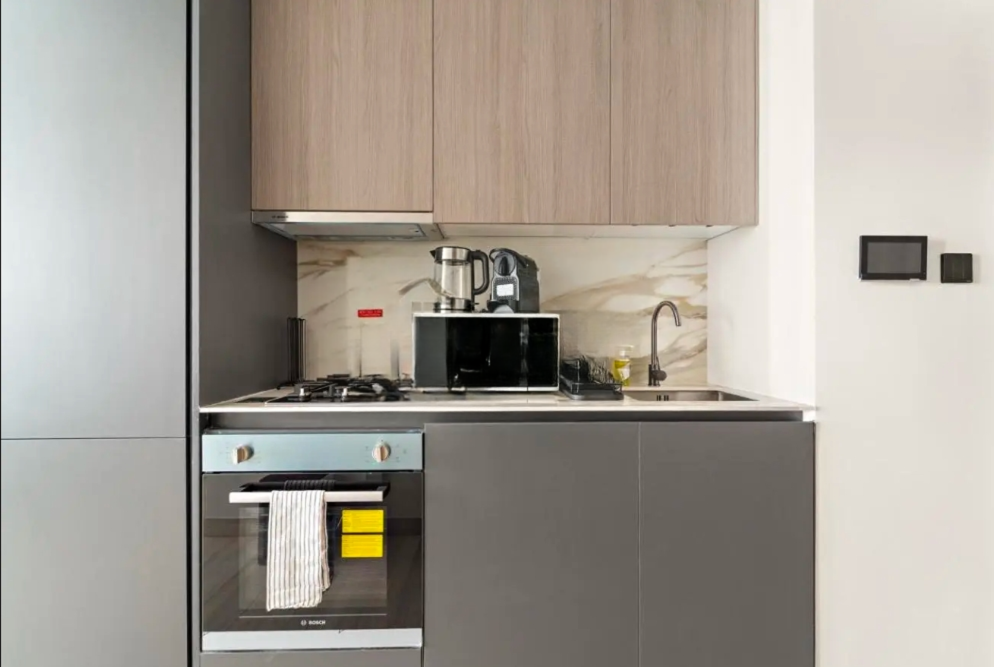The Grove by Iman studio for sale Dubai Hills Estate kitchen