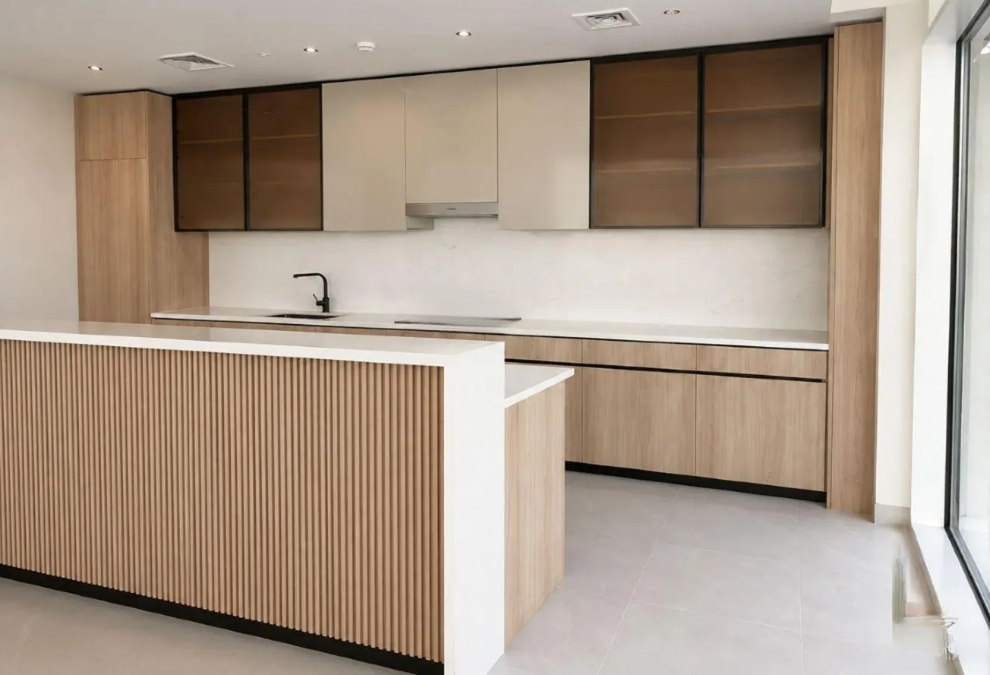 Fortimo 3 BR resale Dubai Hills Estate open kitchen