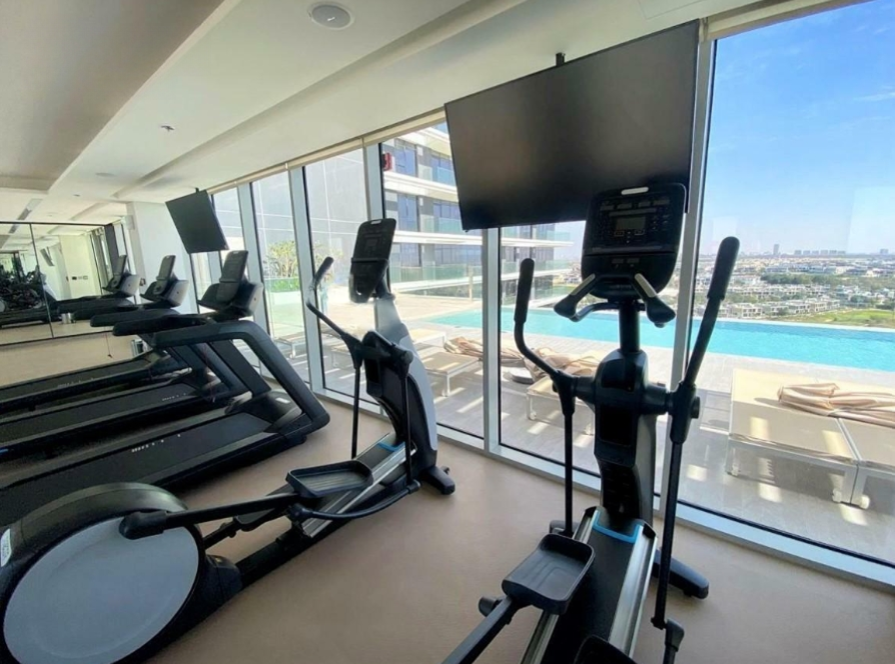 Golf Suites 3 BR resale Dubai Hills Estate gym