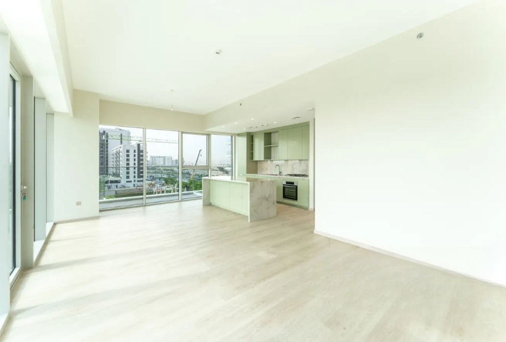 Golf Suites 3 BR resale Dubai Hills Estate living room